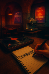 Café subterráneo y recomendaciones musicales